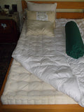 Doonas, Duvet, Comforter, Quilt Kapok fill in Oeko-Tex® cotton casing-fr incl